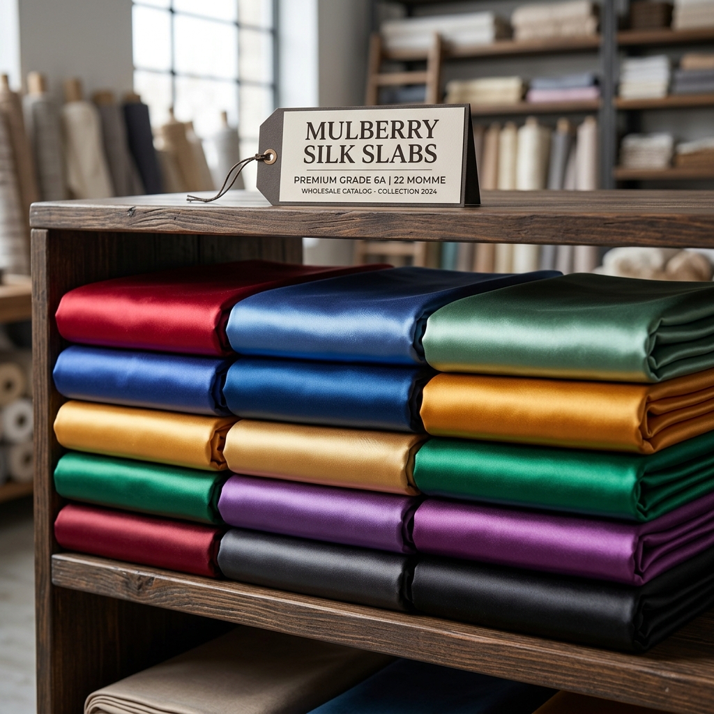 Mulberry Silk Fabric Slabs