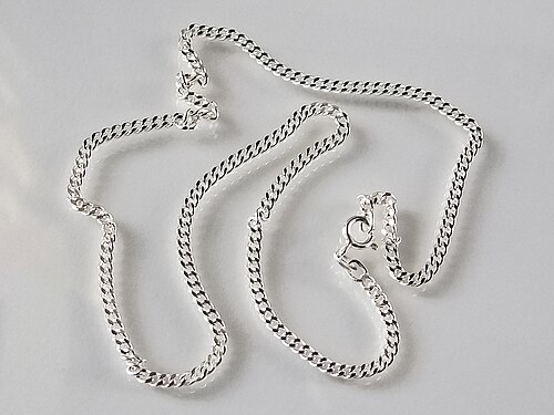 Sterling Silver Curb Link Chain