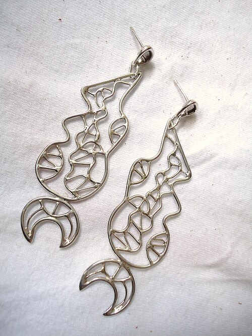 Sterling Silver Filigree Earrings